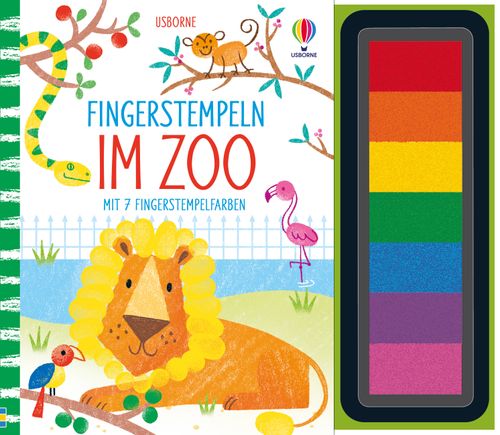 Fingerstempeln: Im Zoo