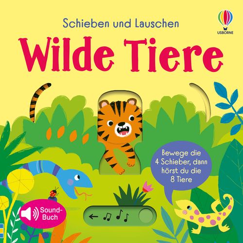 Schieben und Lauschen: Wilde Tiere