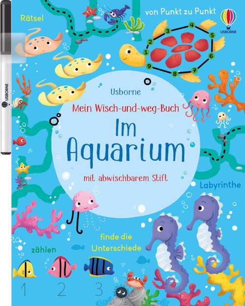 Mein Wisch-und-weg-Buch: Im Aquarium