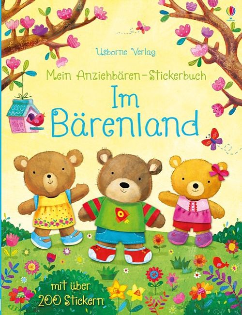 Mein Anziehbären-Stickerbuch: Im Bärenland