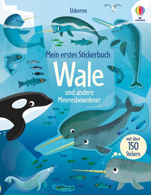 Mein erstes Stickerbuch: Wale und andere Meeresbewohner