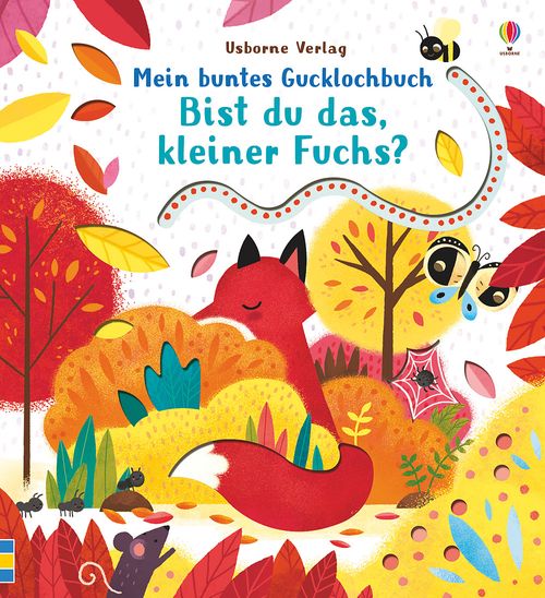 Mein buntes Gucklochbuch: Bist du das, kleiner Fuchs? von Sam Taplin -  Hardcover | dtv Verlag