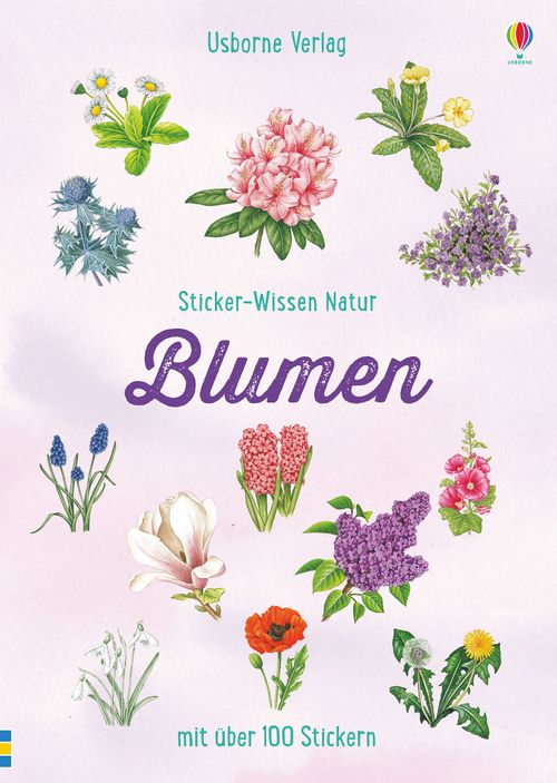 Sticker-Wissen Natur: Blumen