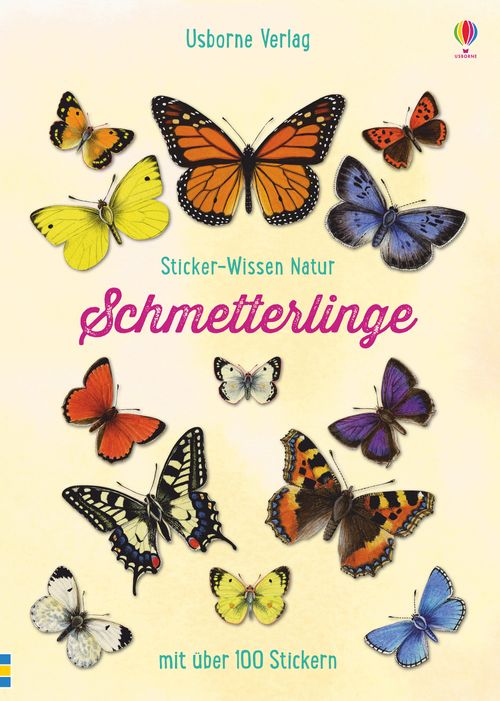 Sticker-Wissen Natur: Schmetterlinge