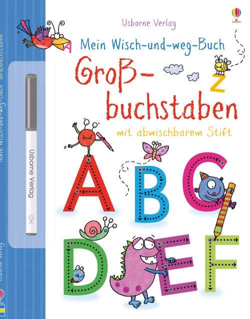 Mein Wisch-und-weg-Buch: Großbuchstaben