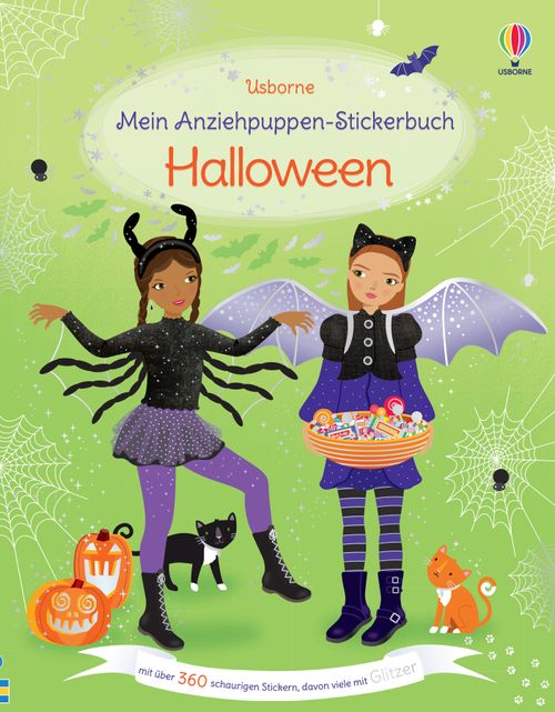 Mein Anziehpuppen-Stickerbuch: Halloween