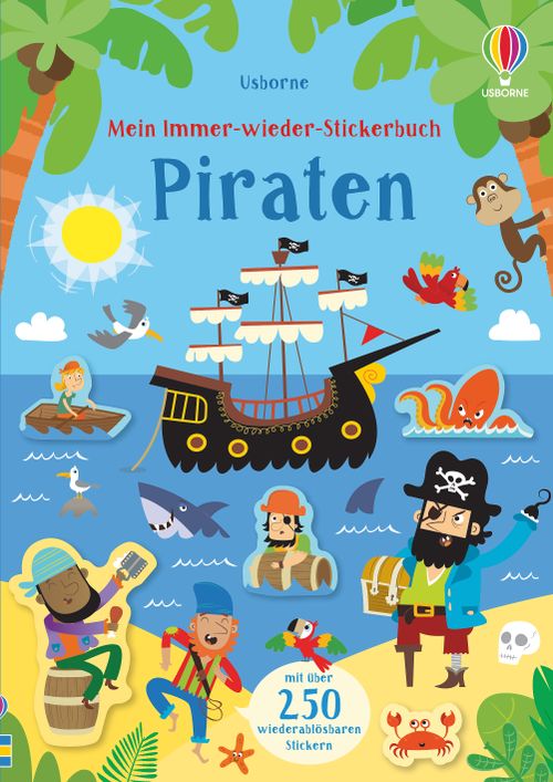 Mein Immer-wieder-Stickerbuch: Piraten