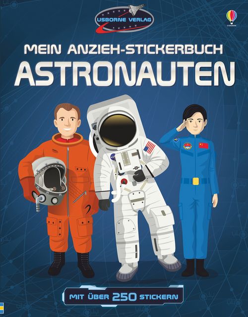 Mein Anzieh-Stickerbuch: Astronauten
