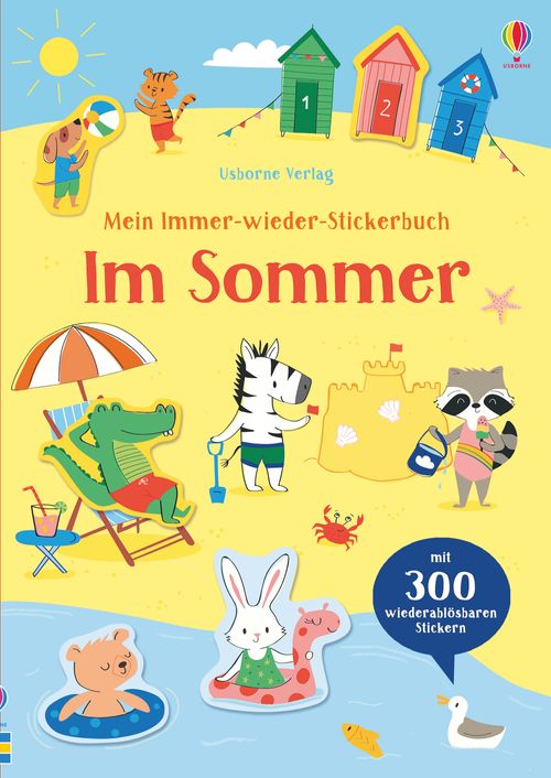 Mein Immer-wieder-Stickerbuch: Im Sommer