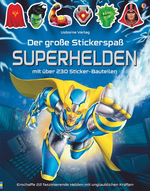 Der große Stickerspaß: Superhelden