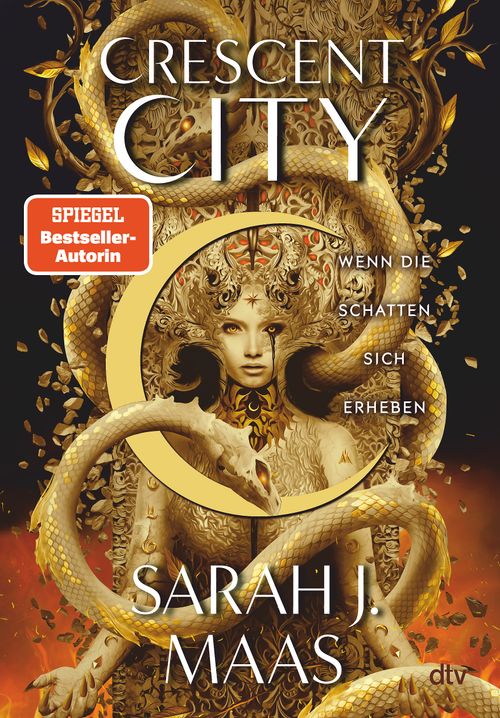 Bücherblog. Neuerscheinungen. Buchcover. Crescent City - Wenn die Schatten sich erheben (Band 3) von Sarah J. Maas. Fantasy. dtv.
