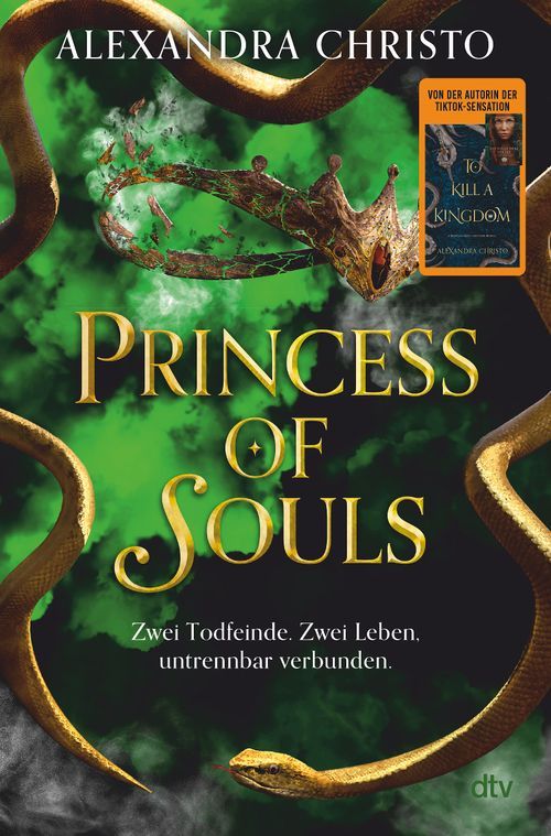 Bücherblog. Neuerscheinungen. Buchcover. Princess of Souls von Alexandra Christo. Fantasy. Jugendbuch. dtv Verlag.